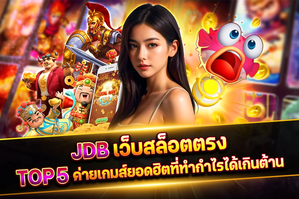 JDB \u0e40\u0e27\u0e47\u0e1a\u0e2a\u0e25\u0e47\u0e2d\u0e15\u0e15\u0e23\u0e07 Top 5 \u0e04\u0e48\u0e32\u0e22\u0e40\u0e01\u0e21\u0e22\u0e2d\u0e14\u0e2e\u0e34\u0e15\u0e17\u0e35\u0e48\u0e17\u0e33\u0e01\u0e33\u0e44\u0e23\u0e44\u0e14\u0e49\u0e40\u0e01\u0e34\u0e19\u0e15\u0e49\u0e32\u0e19